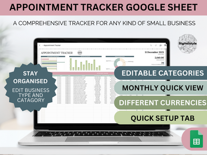 APPOINTMENT TRACKER - DIGITALISTYLE 