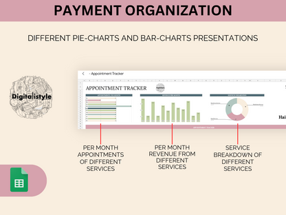 Ultimate Appointment Google Sheet Interactive Booking System