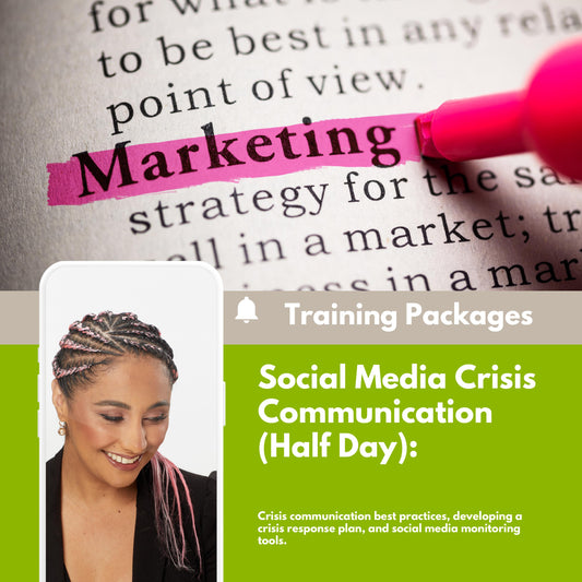 Social Media Crisis Communication (Half Day):