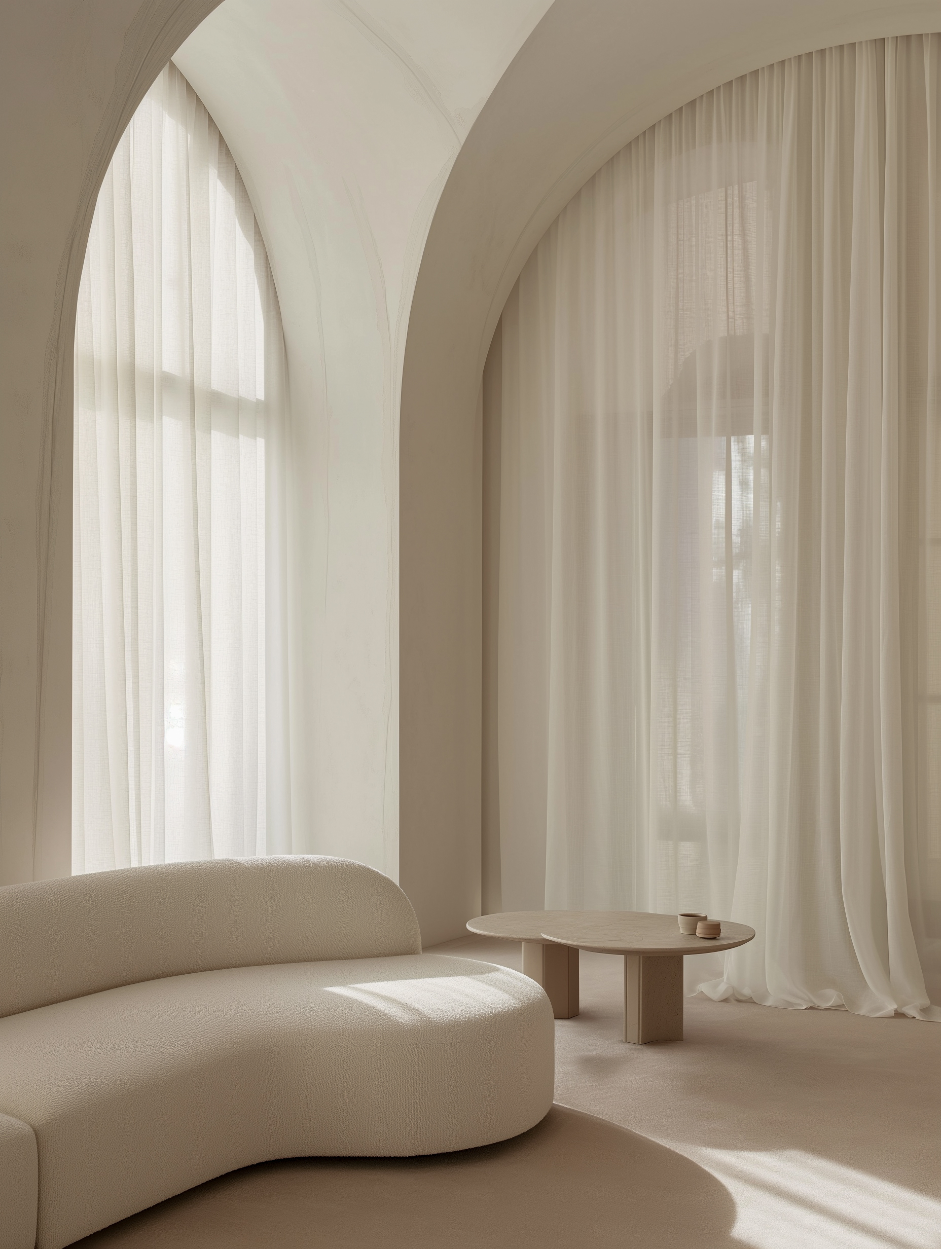 Professional woman in a clean minimalist setting representing simplicity and clarity in digital marketing strategy in digital marketing