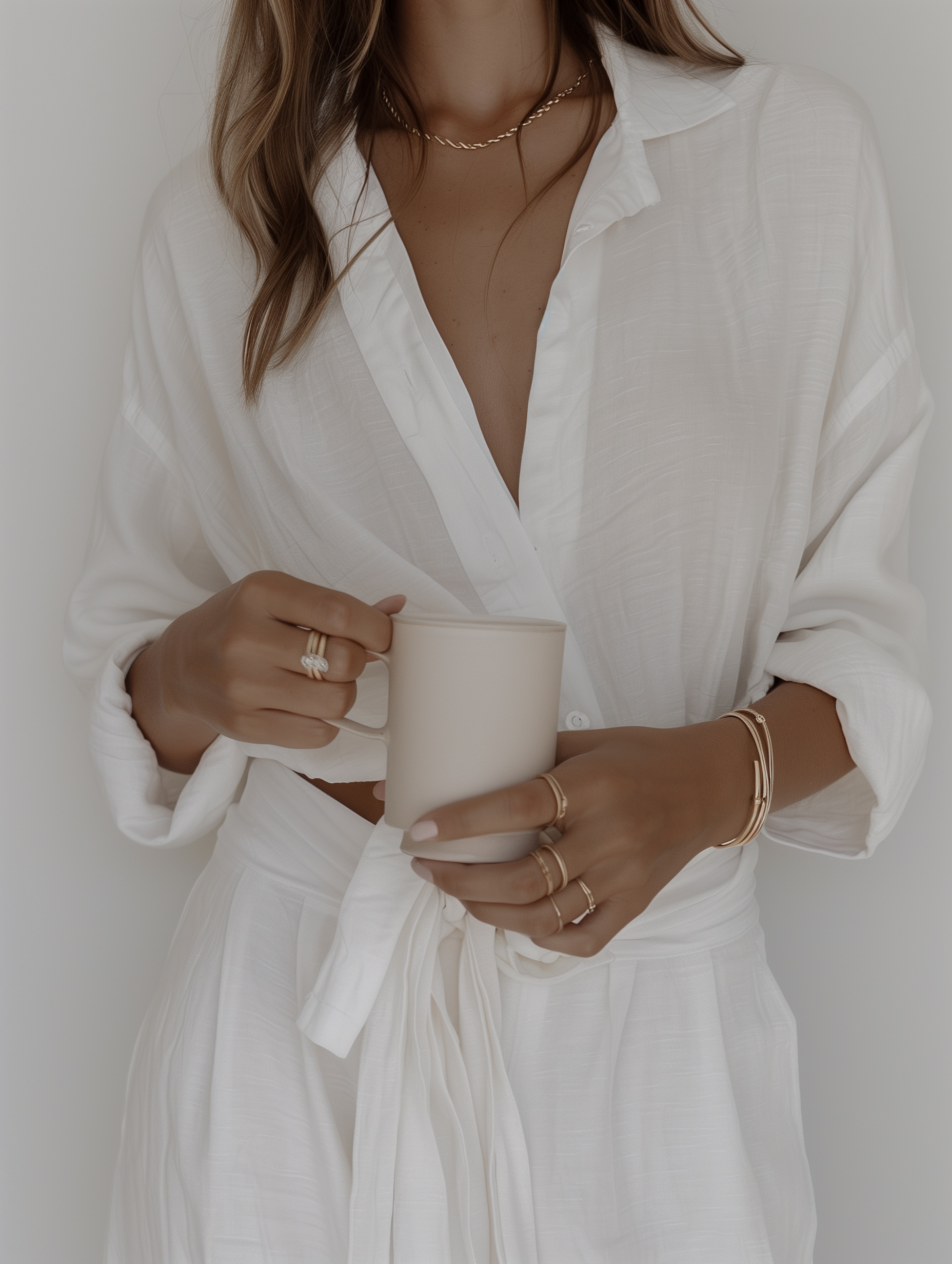 Professional woman with efficient marketing systems walking confidently representing automated processes and strategic consistency